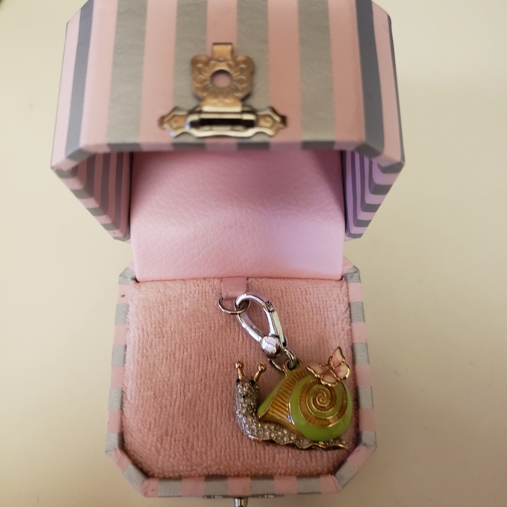Juicy Couture snail charm